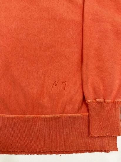 ANCELLM(アンセルム) 2022AW 22AW DAMAGE SWEAT SHIRT ANCELLM(アンセルム) 2022AW 22AW DAMAGE SWEAT SHIRT
