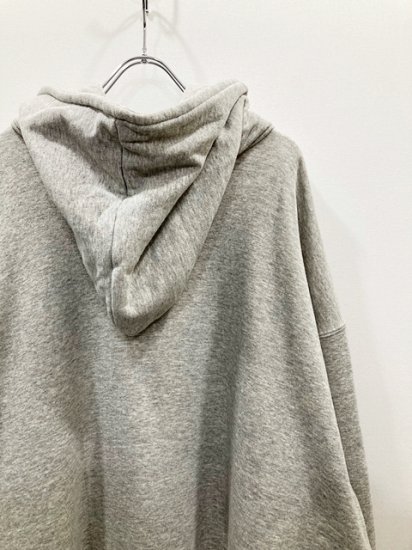 INTERIM（インテリム） 2022AW 22AW HYPER BIG AFTER HOODED SWEAT スナップボタン後付けパーカー Grey  - Laid back（レイドバック）| 千葉県 柏市 取り扱い 店舗 セレクトショップ 通販