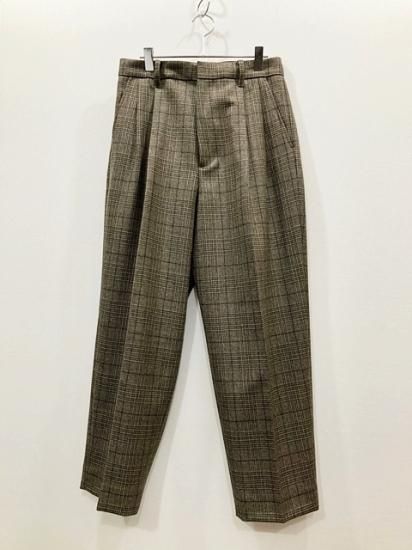 stein（シュタイン）2022AW 22AW EX WIDE TAPERED TROUSERS ワイド 