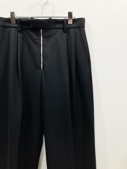 stein（シュタイン）2022AW 22AW EX WIDE TAPERED BARE ZIP