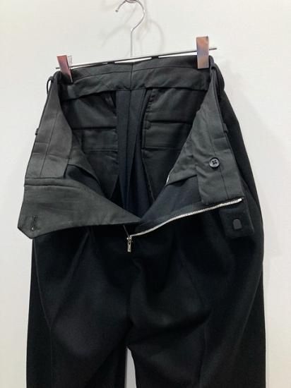 stein（シュタイン）2022AW 22AW EX WIDE TAPERED BARE ZIP