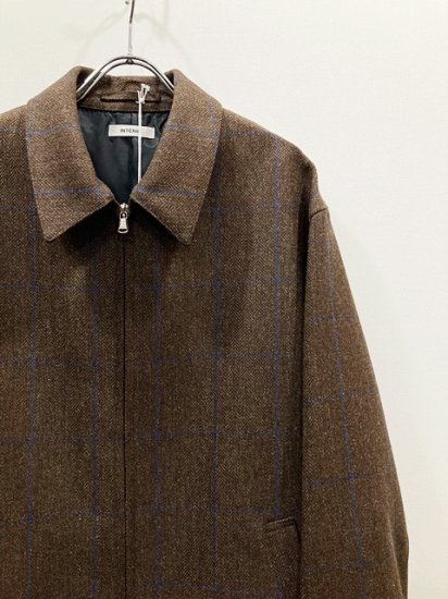 INTERIM（インテリム） 2022AW 22AW LOVAT TWEED HARRINGTON JACKET