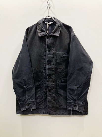 ANCELLM（アンセルム） 2022AW 22AW MOLESKIN COVERALL JACKET モールスキンカバーオールジャケット Black  - Laid back（レイドバック）| 千葉県 柏市 取り扱い 店舗 セレクトショップ 通販