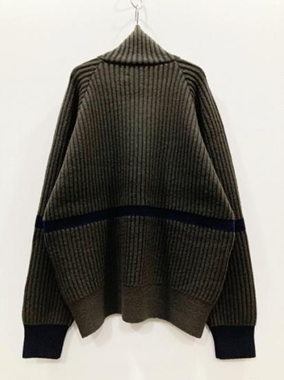 stein（シュタイン）2022AW 22AW THICK WALE RIB HIGH NECK LS チック