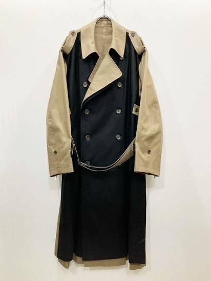 stein（シュタイン）2022AW 22AW OVERSIZED DOUBLE LAPELLED TRENCH ...