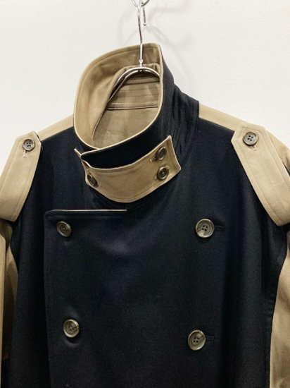 stein（シュタイン）2022AW 22AW OVERSIZED DOUBLE LAPELLED TRENCH ...