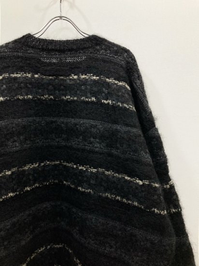 stein（シュタイン）2022AW 22AW SILK MOHAIR FAIR ISLE KNIT LS