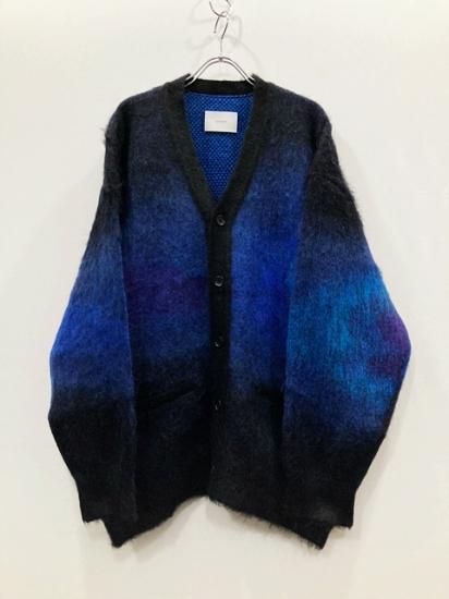 stein 22AW GRADATION MOHAIR CARDIGAN