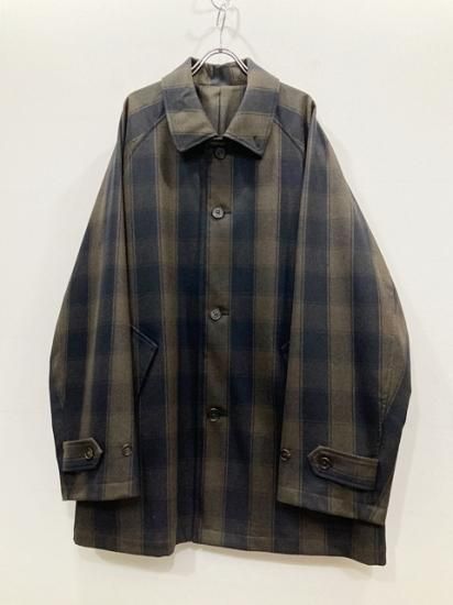 stein（シュタイン）2023SS 23SS OVERSIZED BALMACAAN HALF COAT 