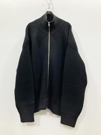 stein（シュタイン）2023SS 23SS OVERSIZED DRIVERS KNIT ZIP JACKET 