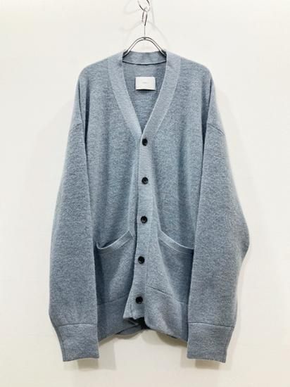 stein（シュタイン）2023SS 23SS EXTRA FINE KID MOHAIR CARDIGAN  エクストラファインキッドモヘアカーディガン　Blue Grey - Laid back（レイドバック）| 千葉県 柏市 取り扱い 店舗  セレクトショップ 通販