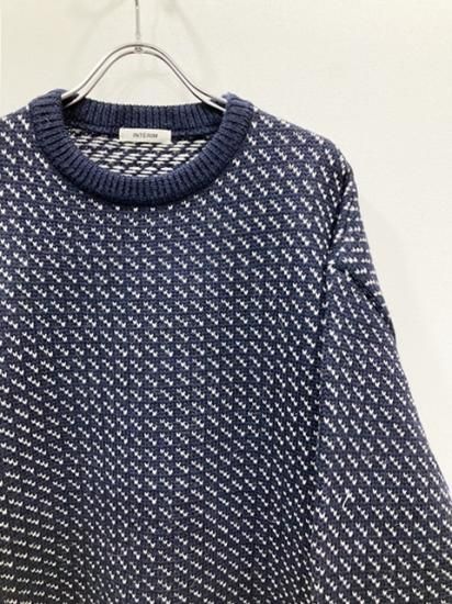 INTERIM（インテリム） 2022AW 22AW BIRD'S EYE HEAVY CREW