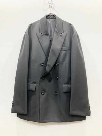 毛羽立ちなどもなく綺麗ですStein 19aw ダブルジャケット mサイズ