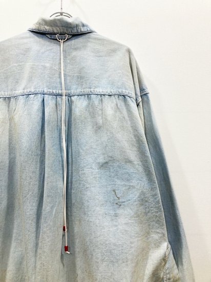 ANCELLM（アンセルム） 2023SS 23SS CHAMBRAY SHIRT JACKET