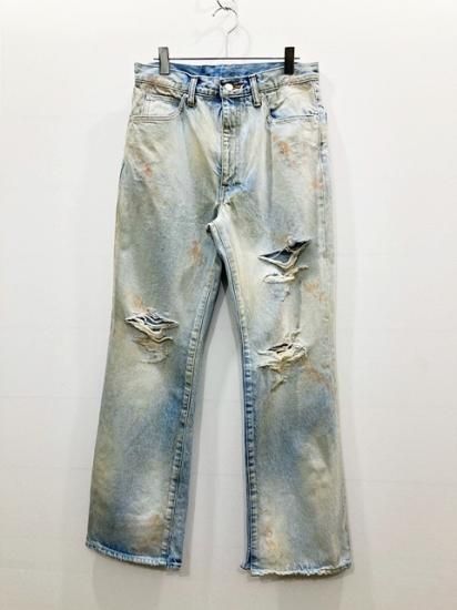 SIZE1ANCELLM  23SS アンセルム　ダメージデニム