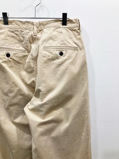 通販なら ANCELLM PAINT CHINO TROUSERS アンセルム - giordano.ge