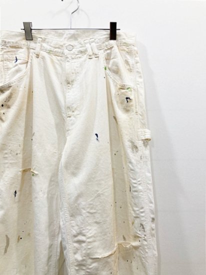 ANCELLM（アンセルム） 2023SS 23SS AGING PAINTER PANTS エイジング ...