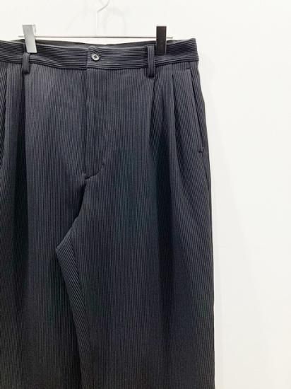 stein（シュタイン）2023SS 23SS GRADATION PLEATS TWO TUCK TROUSERS 