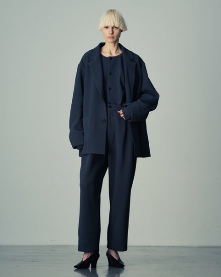 stein（シュタイン）2023SS 23SS GRADATION PLEATS TWO TUCK TROUSERS プリーツトラウザーズ Black  - Laid back（レイドバック）| 千葉県 柏市 取り扱い 店舗 セレクトショップ 通販