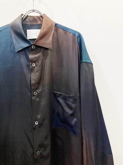 stein（シュタイン）2023SS 23SS OVERSIZED CUPRO LS SHIRT オーバーサイズロングスリーブキュプラシャツ  Gradation - Laid back（レイドバック）| 千葉県 柏市 取り扱い 店舗 セレクトショップ 通販