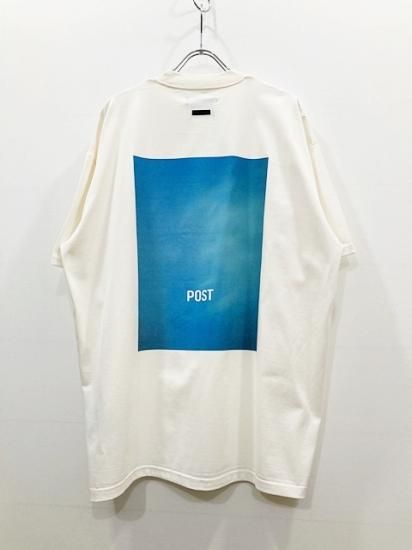 stein（シュタイン）2023SS 23SS PRINT TEE(MERCERISED COTTON) -POST 