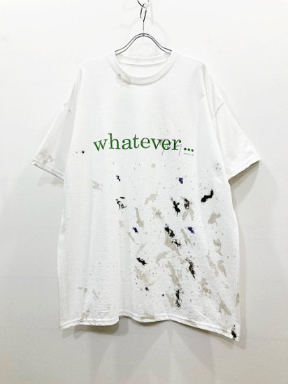 ANCELLM（アンセルム） 2023SS 23SS WHATEVER T-SHIRT プリントTシャツ