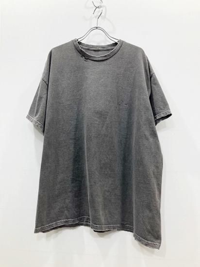 ANCELLM（アンセルム） 2023SS 23SS EMBROIDERY DYED T-SHIRT ロゴT 