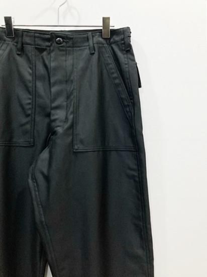 INTERIM（インテリム） 2023SS 23SS GIZA BACK SATIN BAKER PANTS ギザ