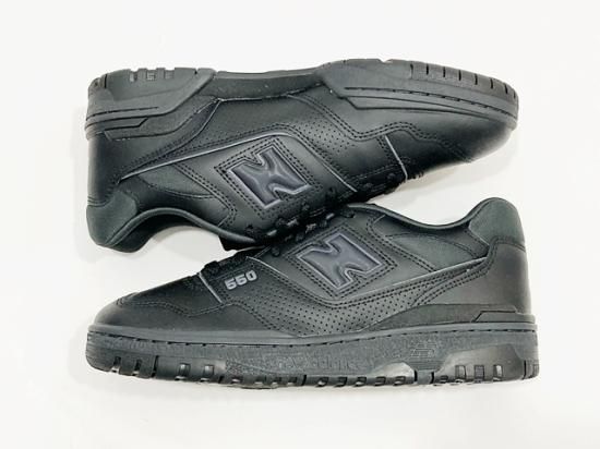 【新品未使用】BB550 オールブラック　トリプルブラック　ニューバランス New Balance 海外限定☆NEW BALANCE BB550BBB 
