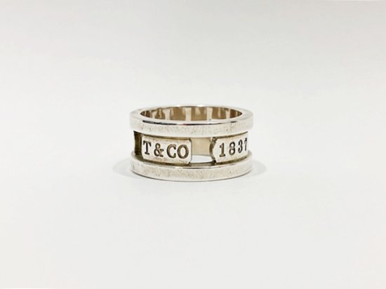 Used】TIFFANY 1837 ELEMENT SILVER RING シルバーリング - Laid back 