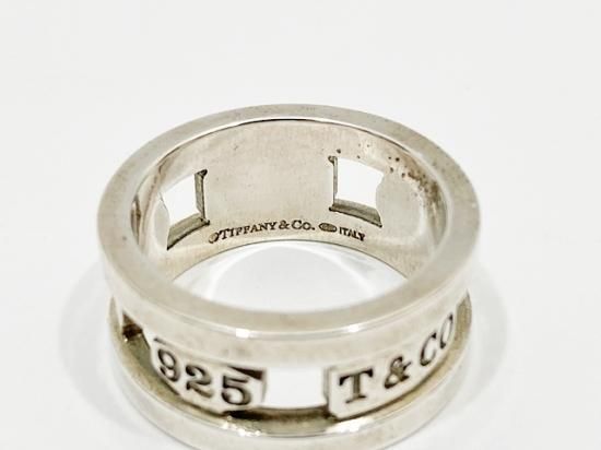 Used】TIFFANY 1837 ELEMENT SILVER RING シルバーリング - Laid back 