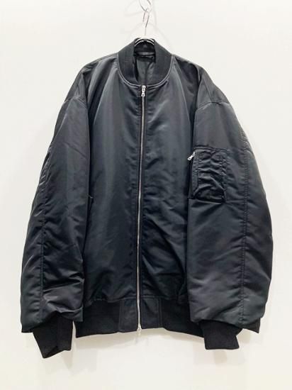 stein OVERSIZED FLIGHT JACKET black L23aw