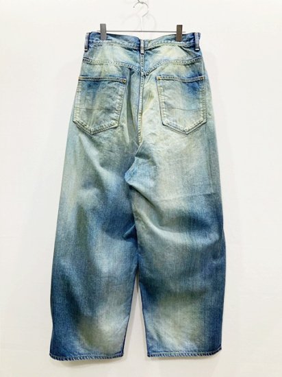 ANCELLM（アンセルム） 2023AW 23AW MIX COLOR WIDE DENIM PANTS