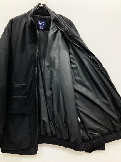 Typewriter High Gauge Jersey Padded Coat-KANEMASA PHIL.