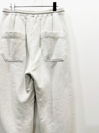 ANCELLM（アンセルム） 2023AW 23AW CRASH SWEAT LAYERED PANTS 