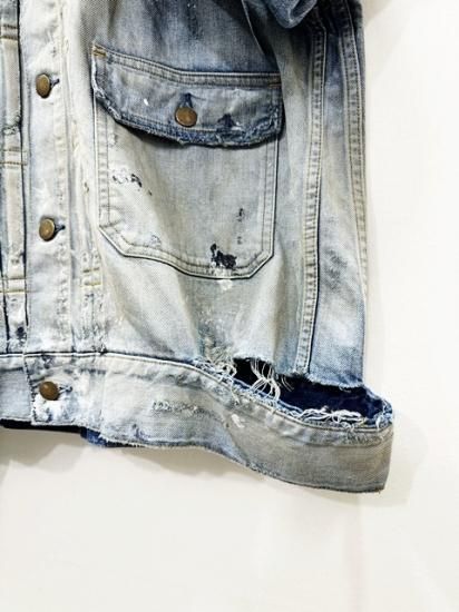 ANCELLM（アンセルム） 2023AW 23AW CRASH DENIM JACKET TYPE-2