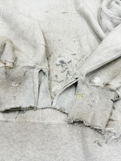ANCELLM（アンセルム） 2023AW 23AW HAND PAINTING SWEAT SHIRT