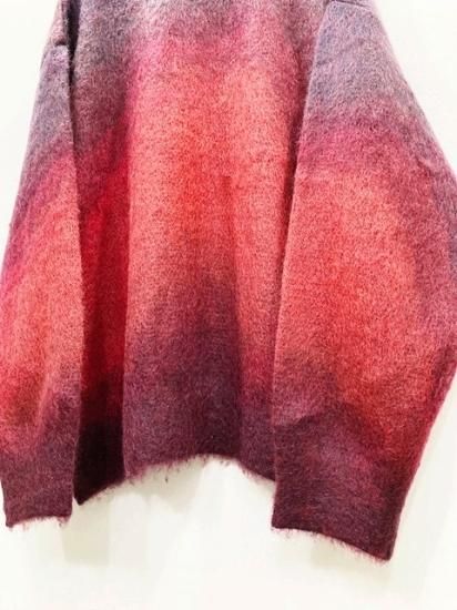 stein（シュタイン）2023AW 23AW OVERSIZED GRADATION MOHAIR LS