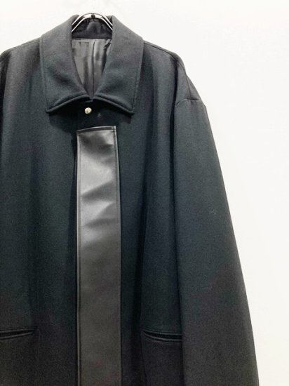 stein（シュタイン）2023AW 23AW LEATHER FLY FRONT LONG JACKET ...