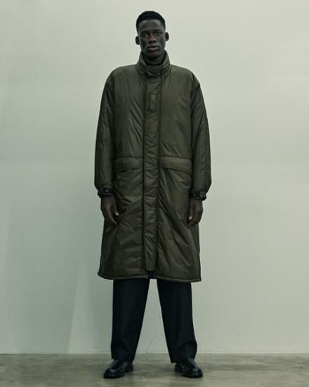ジャケット・アウター stein Padded Military Long Coat stein Padded Military Long Coat