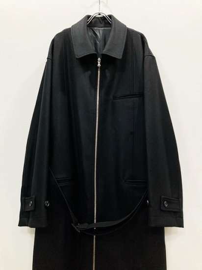 stein（シュタイン）2023AW 23AW OVERSIZED MAXI-LENGTH ZIP COAT