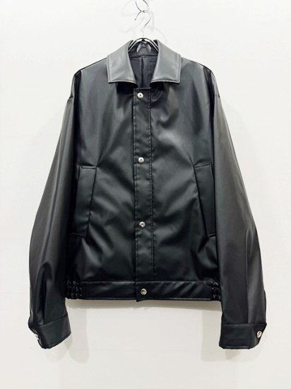 stein（シュタイン）2024SS 24SS COATED TRUCKER JACKET コーティングトラッカージャケット　Black - Laid  back（レイドバック）| 千葉県 柏市 取り扱い 店舗 セレクトショップ 通販