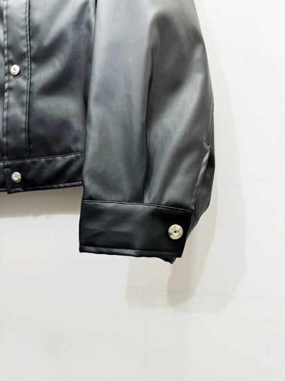 stein（シュタイン）2024SS 24SS COATED TRUCKER JACKET コーティングトラッカージャケット　Black - Laid  back（レイドバック）| 千葉県 柏市 取り扱い 店舗 セレクトショップ 通販