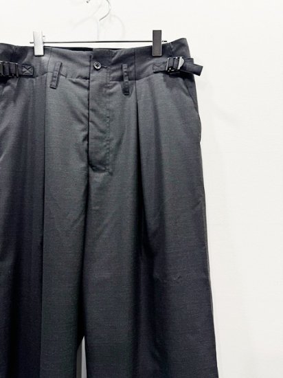 ANCELLM（アンセルム） 2024SS 24SS WOOL WIDE SLACKS