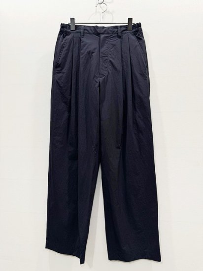 stein（シュタイン）2024SS 24SS WINDPROOF NYLON WIDE EASY TROUSERS