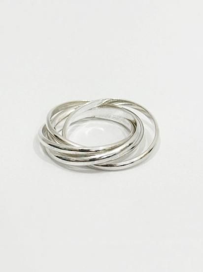 希少 LAVER 5 LINK RING ラバー シルバー 925製 Taxco