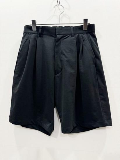 kanemasa phil 46G TYPEWRITER JERSEY ショーツ 46G Typewriter Jersey 2Tuck shorts | KANEMASA PHIL. OFFICIAL