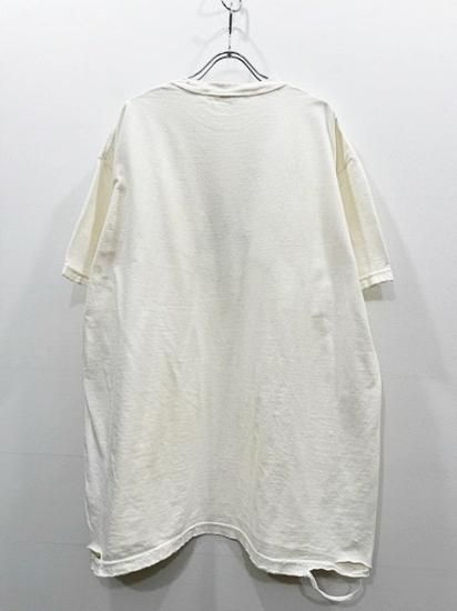 ANCELLM（アンセルム） 2024SS 24SS IRIS T-SHIRT Ivory - Laid