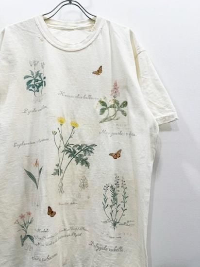ANCELLM(アンセルム) 2024SS 24SS BOTANICAL T-SHIRT White ANCELLM(アンセルム) 2024SS 24SS BOTANICAL T-SHIRT White