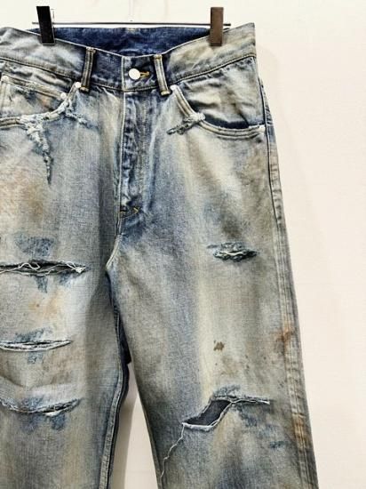 ANCELLM(アンセルム) 2024SS 24SS CRASH SELVEDGE DENIM ANCELLM(アンセルム) 2024SS 24SS CRASH SELVEDGE DENIM